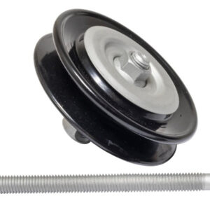 Genuine Air Con Idler Pulley & Bolt Kit suitable for Landcruiser 70 80 105 Series HZ HD Hilux 3L 5L